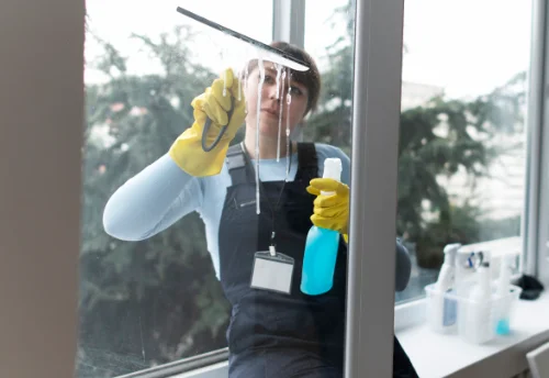 Nettoyage de vitres intérieures et extérieures à Gizeux